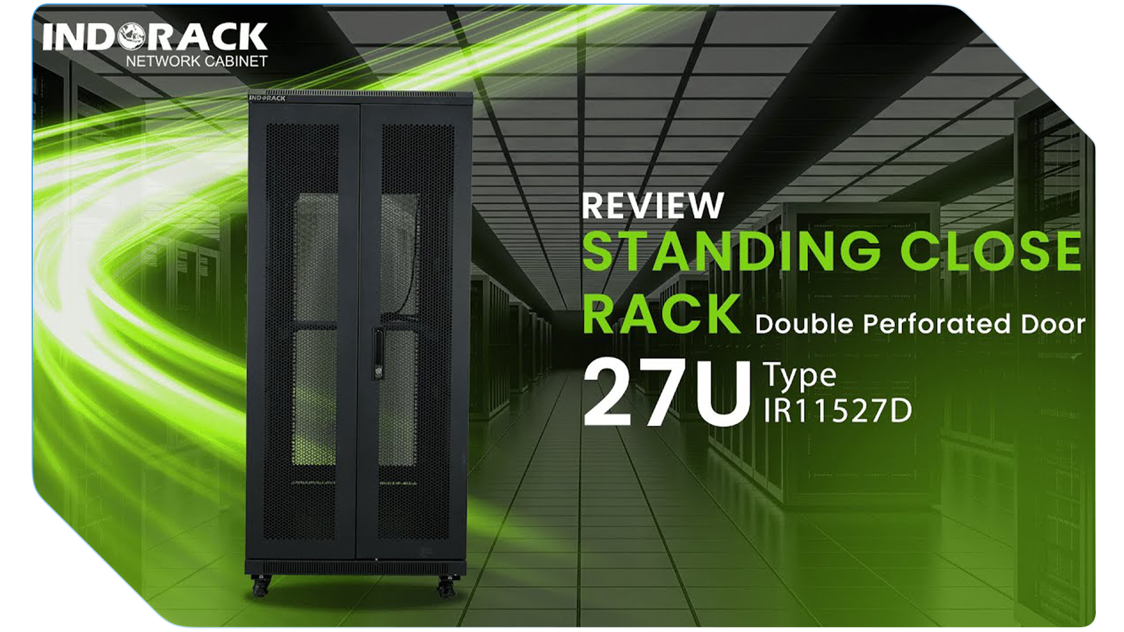 Review Standing Close Rack 27U